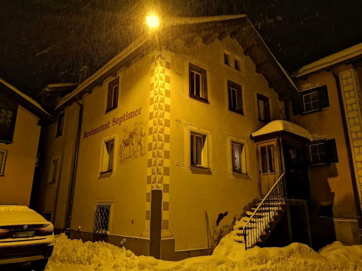 Ferienhaus Septimer Bivio Esterno foto