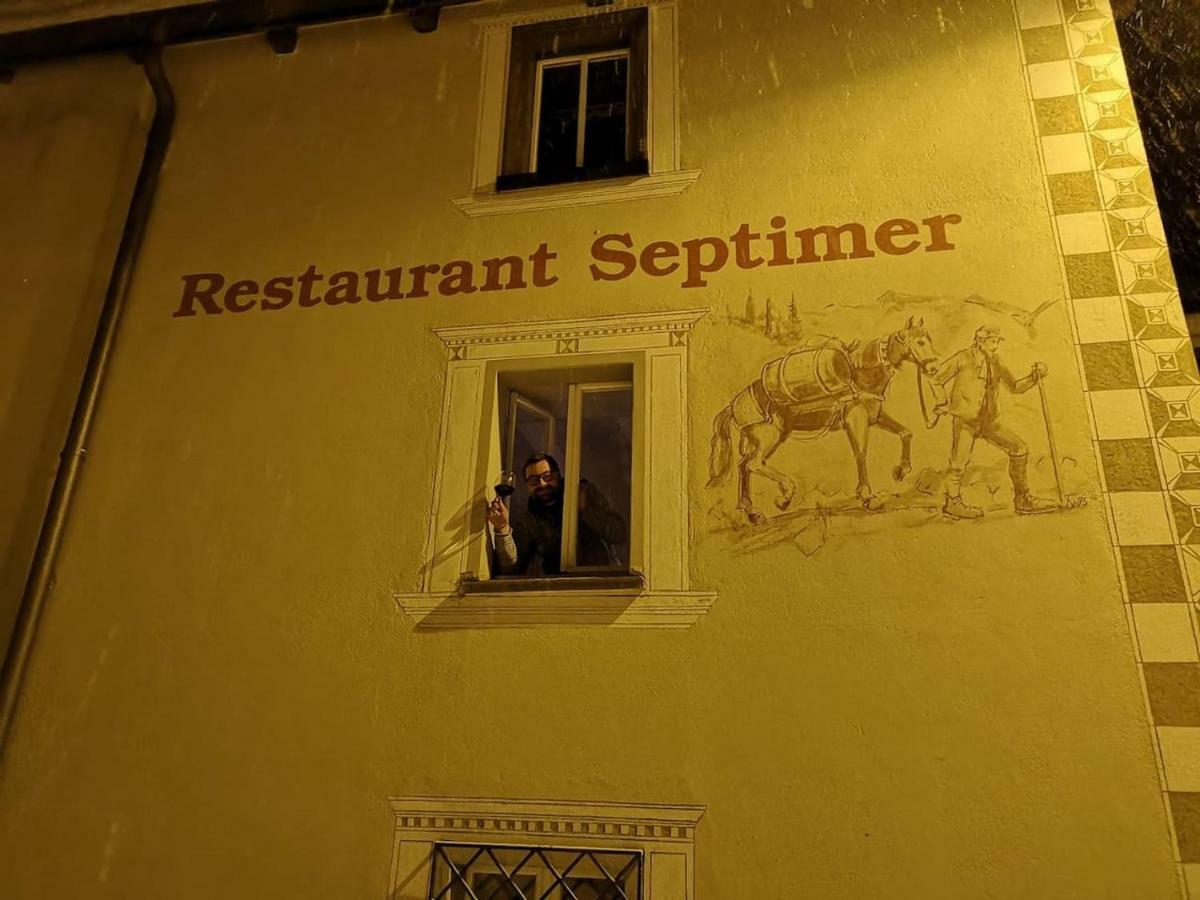 Ferienhaus Septimer Bivio Esterno foto